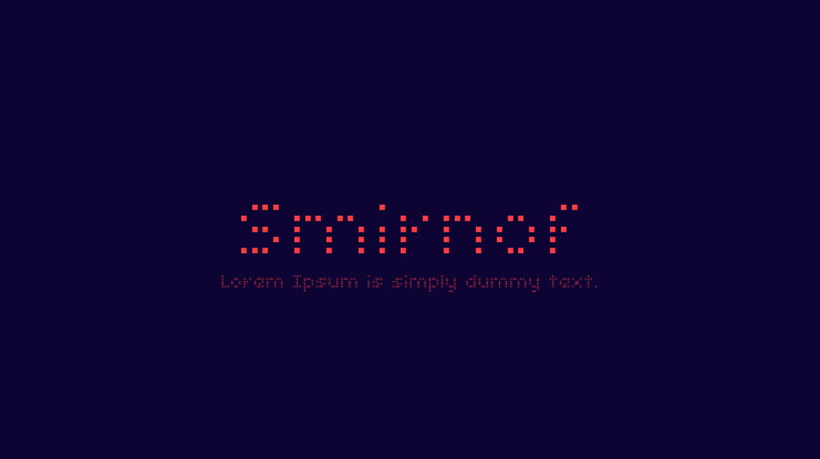 Smirnof Font