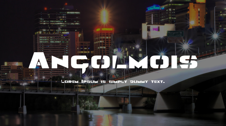 Angolmois Font Family