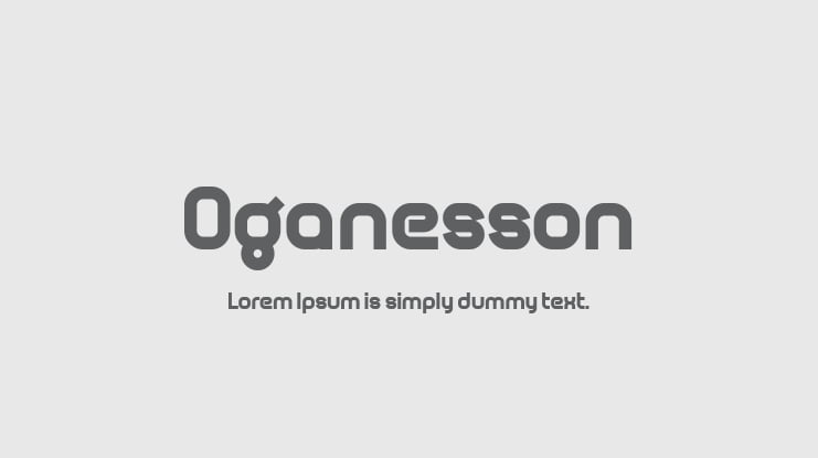Oganesson Font
