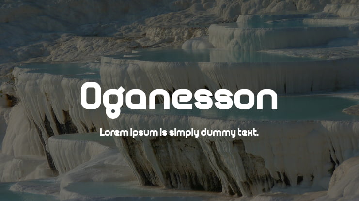 Oganesson Font