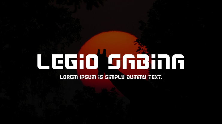 Legio Sabina Font Family