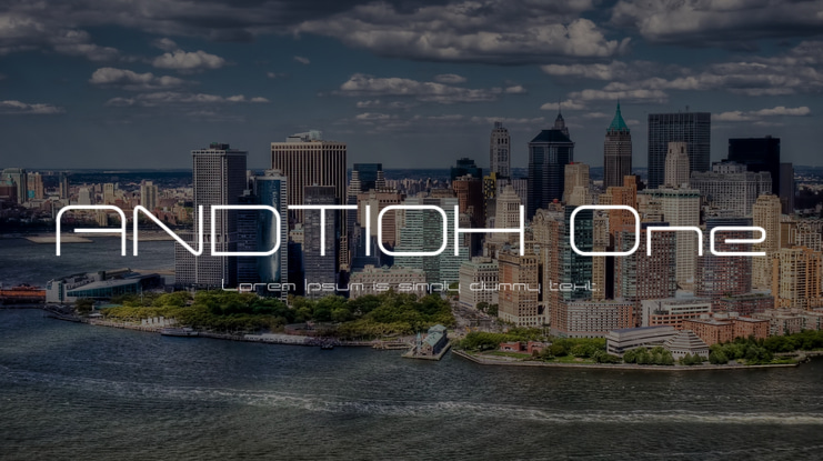 ANDTIOH One Font