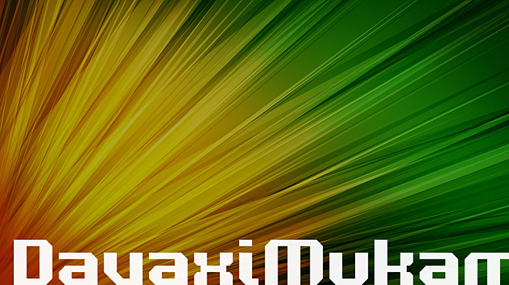 DavaxiMukam Font