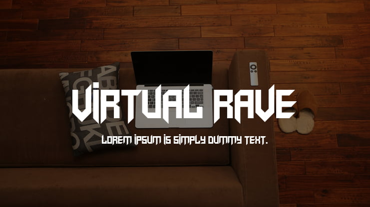 Virtual Rave Font