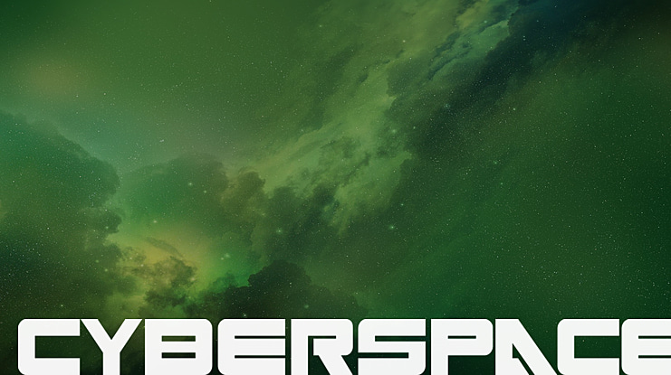 cyberspace Font
