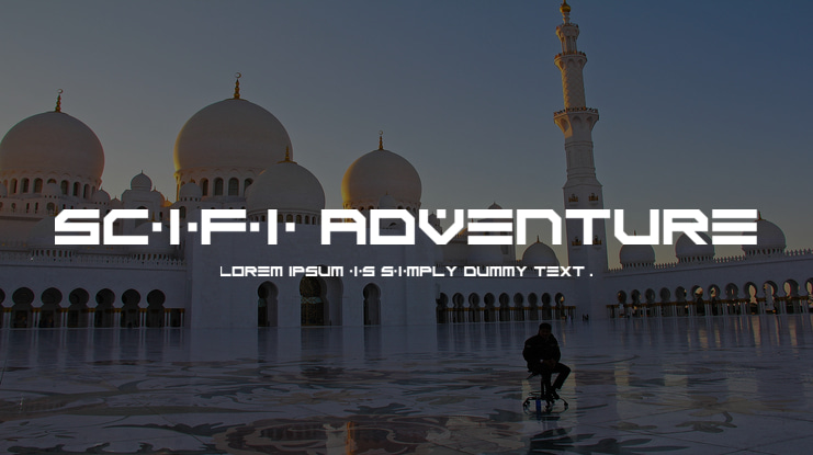 Scifi Adventure Font