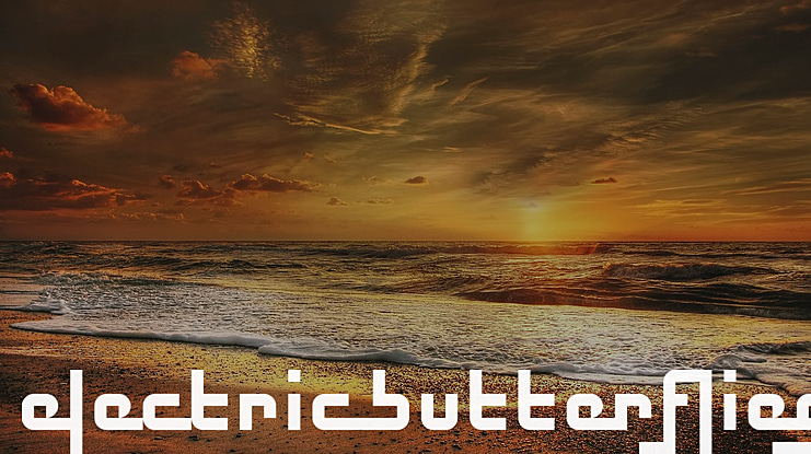 Electric Butterflies Font