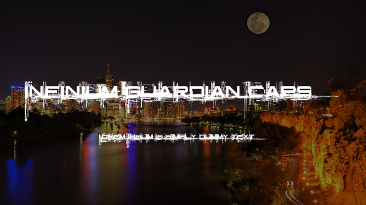 Infinium Guardian Caps Font Family