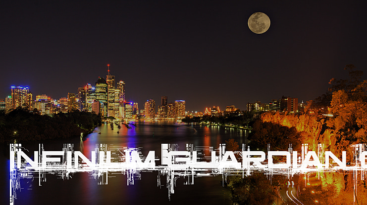 Infinium Guardian Caps Font Family