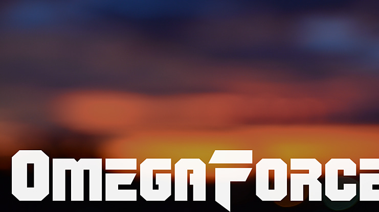 OmegaForce Font Family