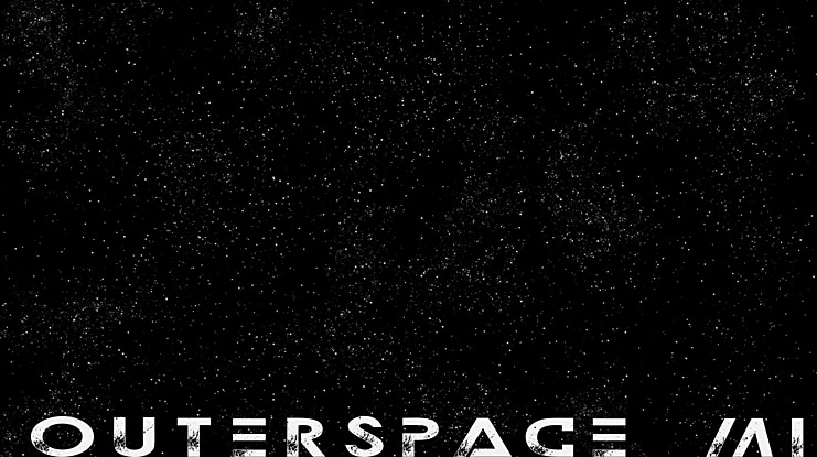 Outerspace Militia Font