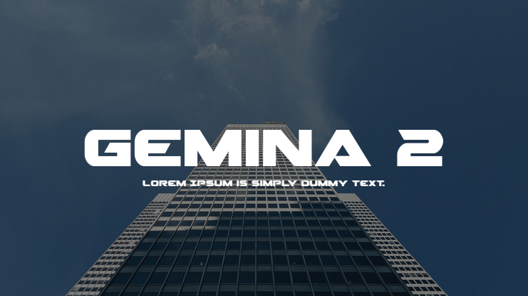 Gemina 2 Font Family