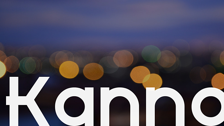 Kanno Font Family