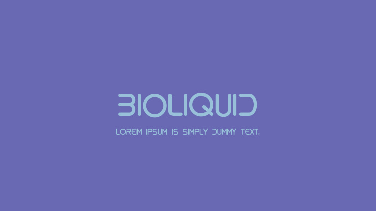 bioliquid Font