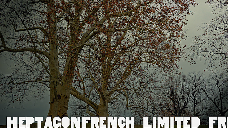 HeptagonFrench Limited Free Edition Font