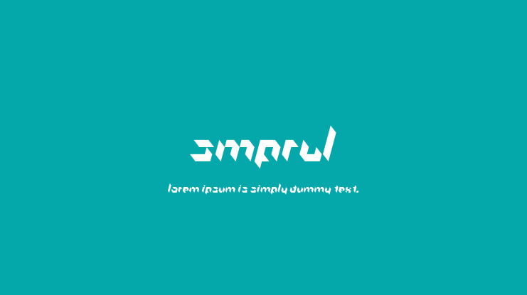SMPRVL Font