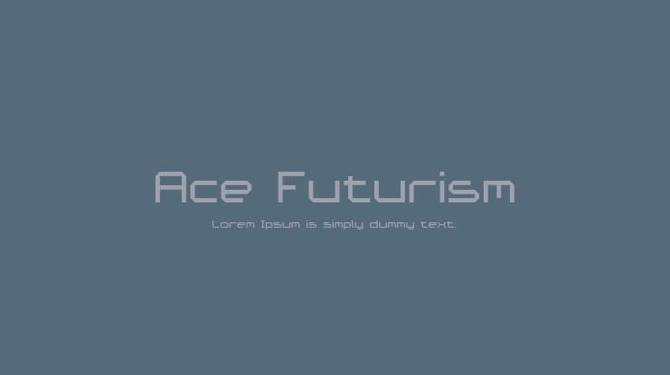 Ace Futurism Font