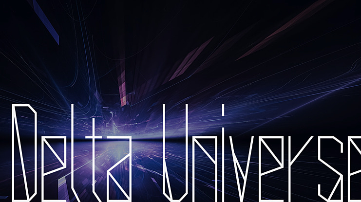 Delta Universe Font