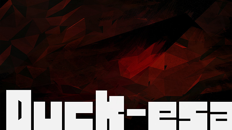Duck-esa Font