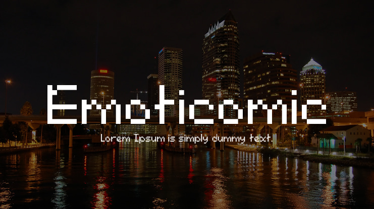 Emoticomic Font