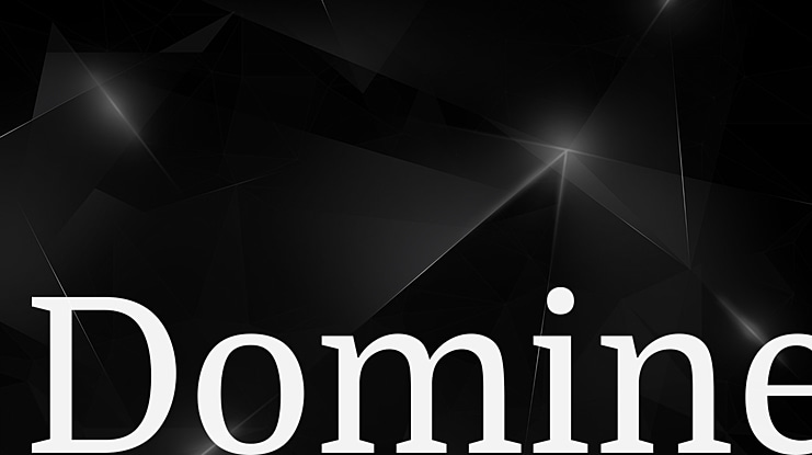 Domine Font Family