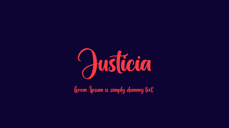 Justicia Font