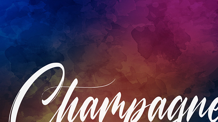 Champagne Font