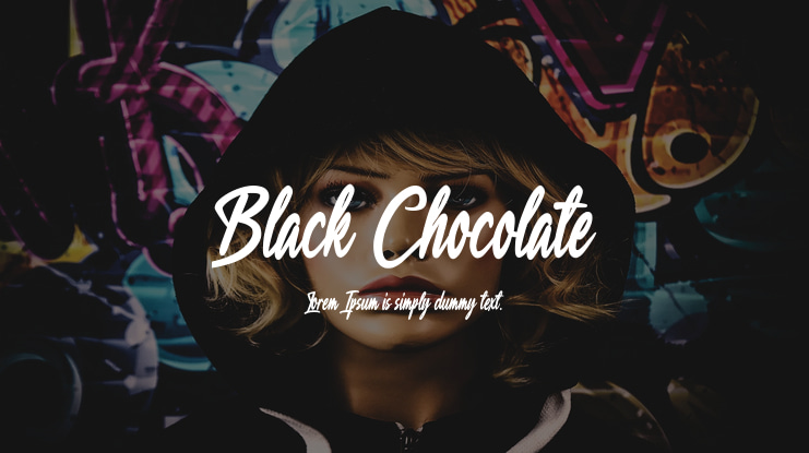 Black Chocolate Font