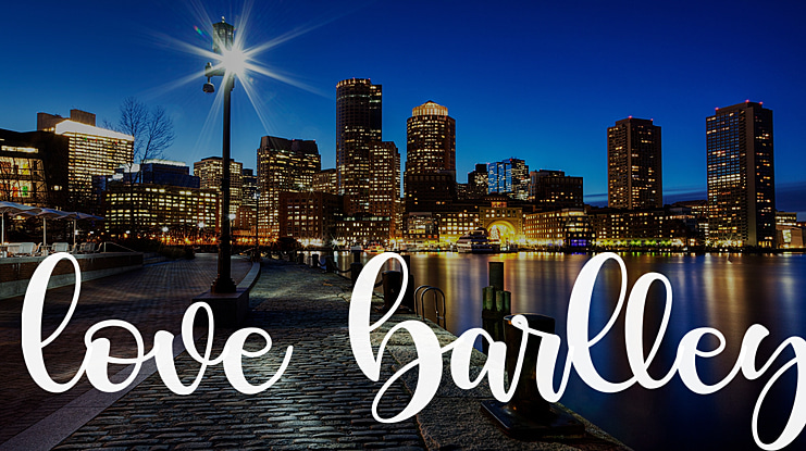 love barlley Font