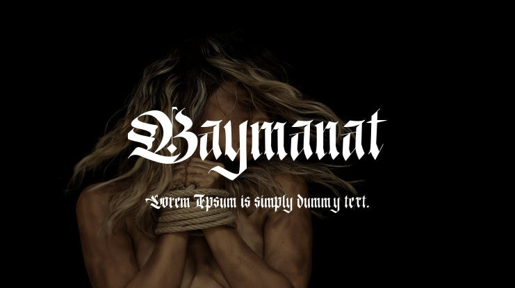 Baymanat Font