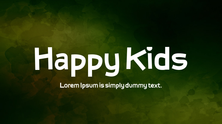 Happy Kids Font Family