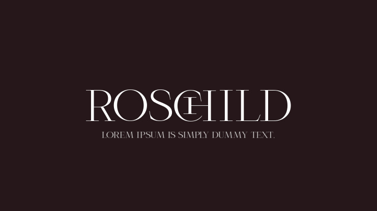 Roschild Font