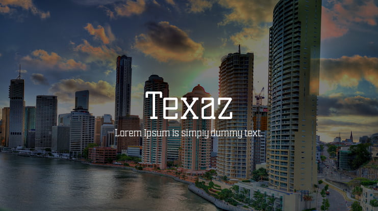Texaz Font