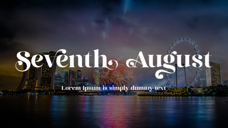 Seventh August Font