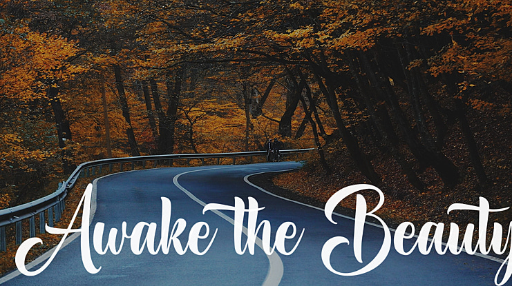 Awake the Beauty Font