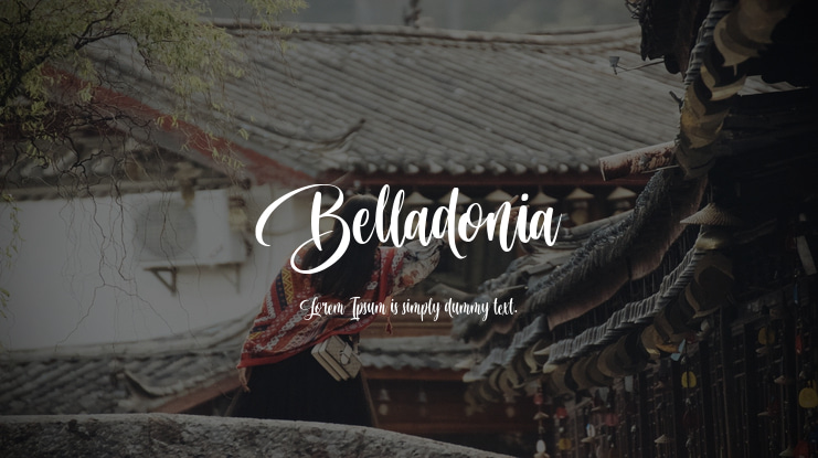 Belladonia Font