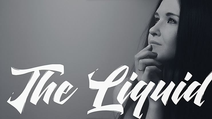 The Liquid Font