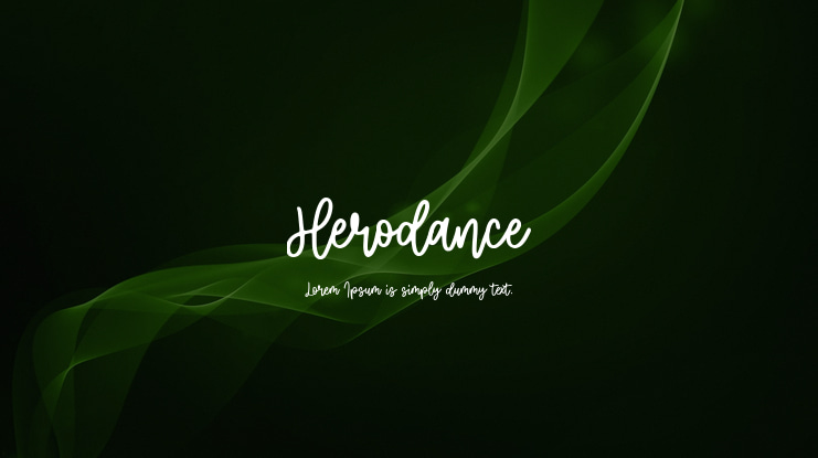 Herodance Font