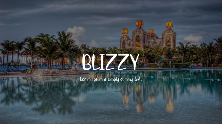 BLIZZY Font