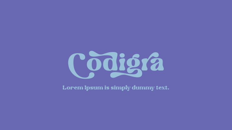 Codigra Font