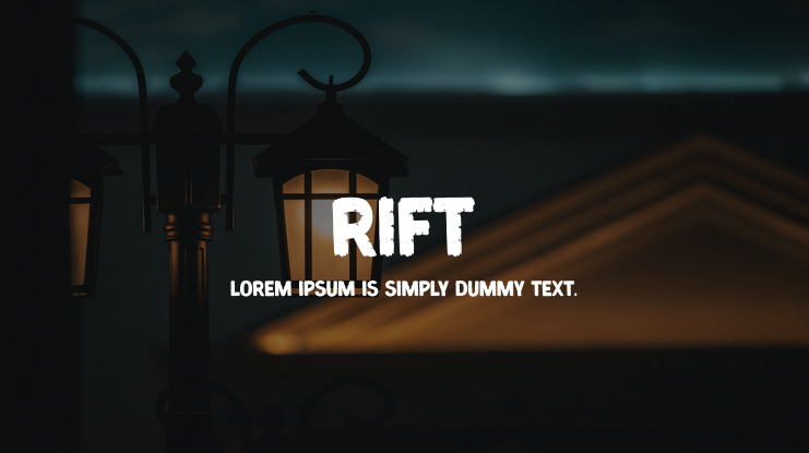 Rift Font