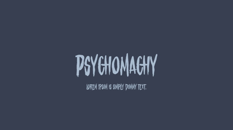 Psychomachy Font