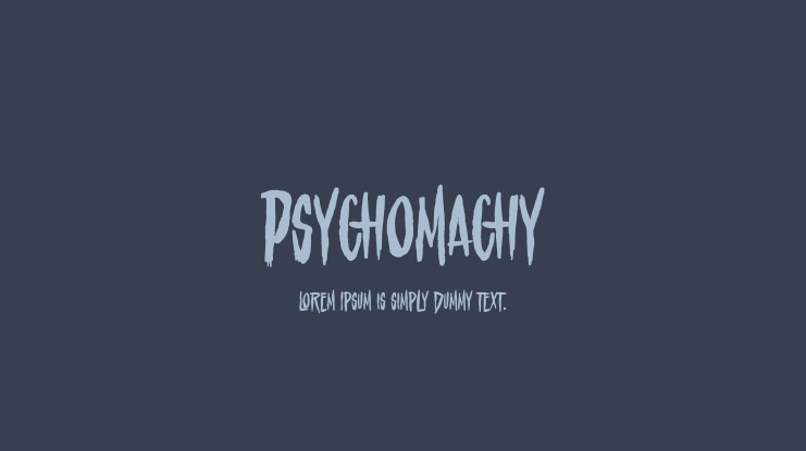 Psychomachy Font
