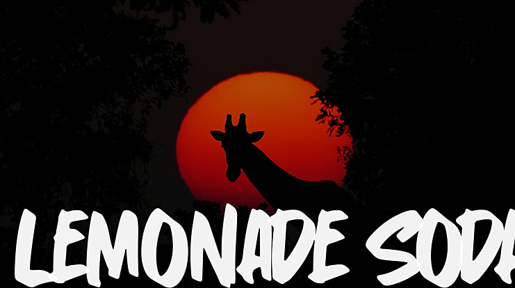 Lemonade Soda Font