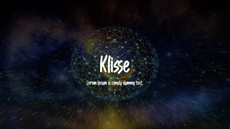 Klisse Font