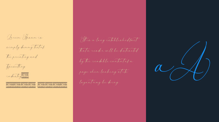 Allonges Personal Use Font