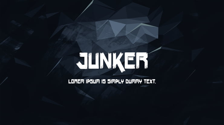 Junker Font