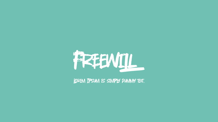 Freewill Font