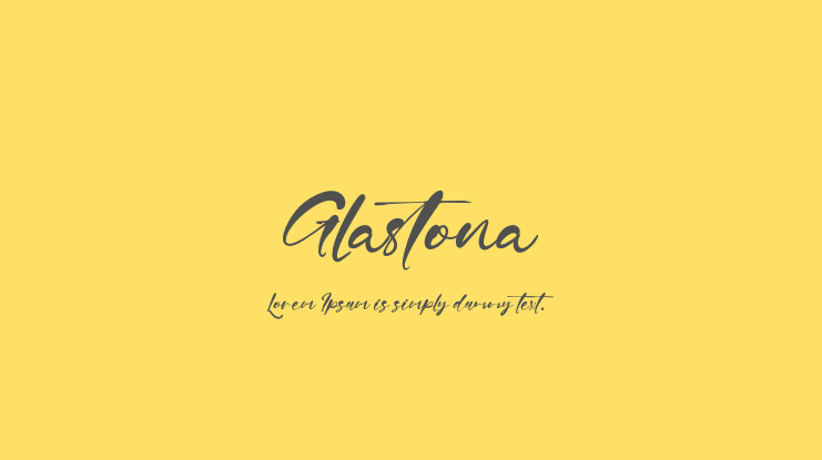 Glastona Font