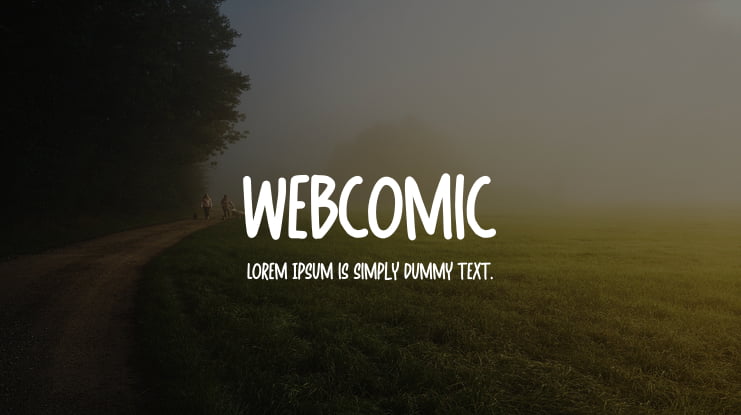 Webcomic Font